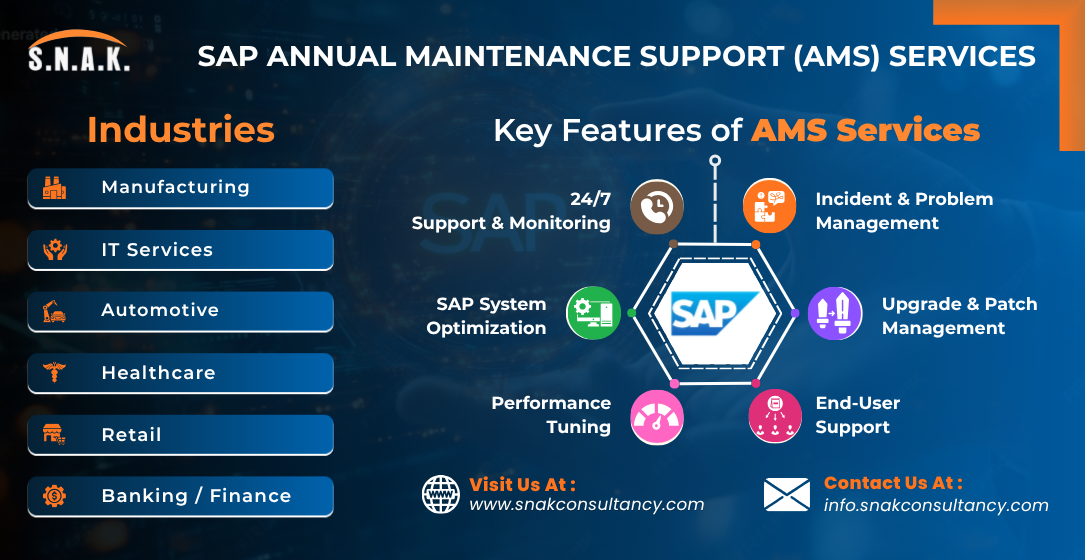 SAP Annual Maintenance Support Service