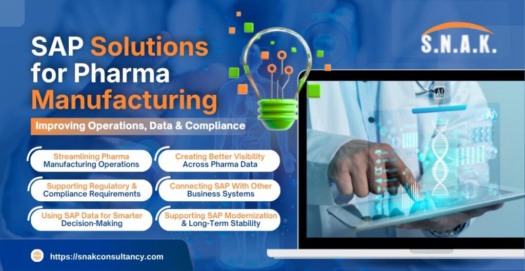 SAP Solutions for Pharma Manufacturing