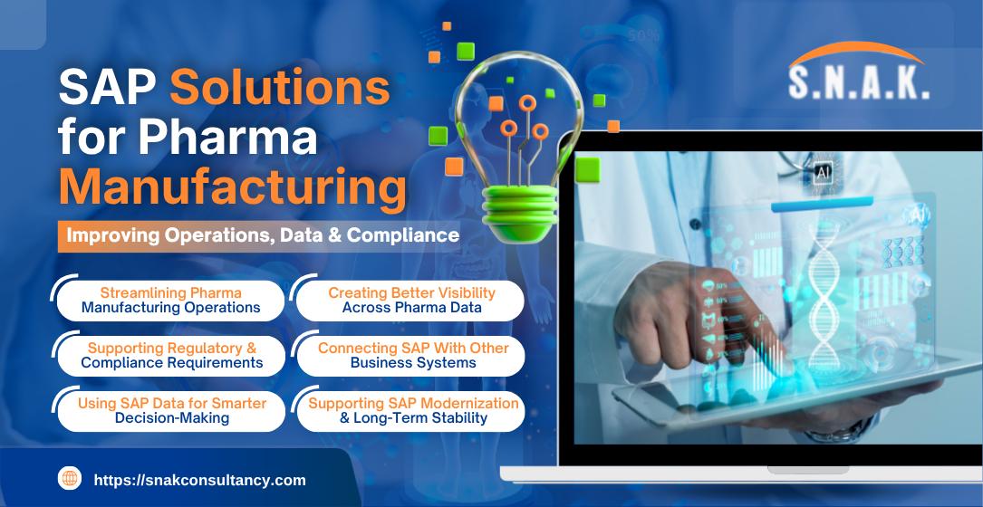SAP Solutions for Pharma Manufacturing